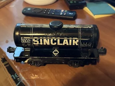 Marx Train Vintage Tin Sinclair Tank Tanker Fright Car Nice Shape • $9.99