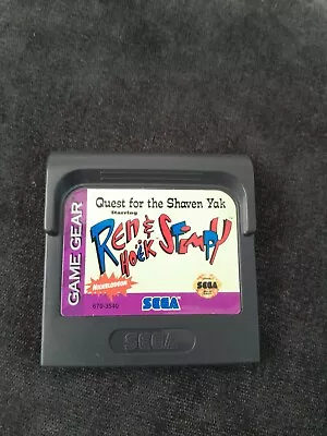 £15 • Buy Ren And Stimpy, Quest For The Shaven Yak - Sega Game Gear