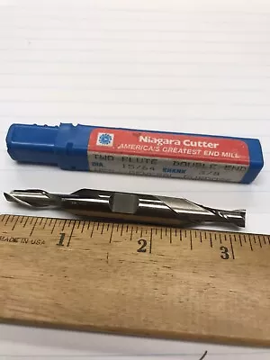 $18 • Buy 1 Pc.  15/64 HS 2 FLUTE DE END MILL CC. USA (loc Stk)