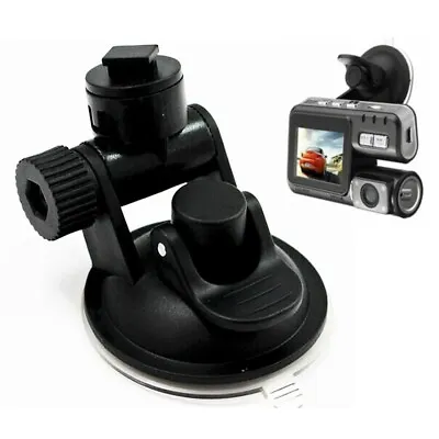 $9.90 • Buy Car Mount Suction Cup Black Car Dash Cam For Car For Yi Dash Camera Holder