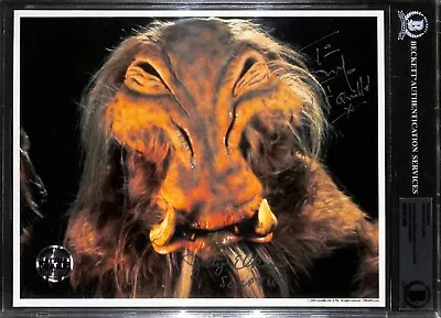 £77.35 • Buy J’Quille Star Wars ROTJ Elkins & Dry Signed 8x10 Photo Authentic BAS
