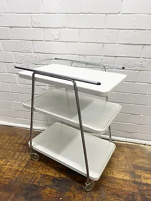 Vintage HTF Cosco MCM Caddy 3 Tier Serving Cart  • $200