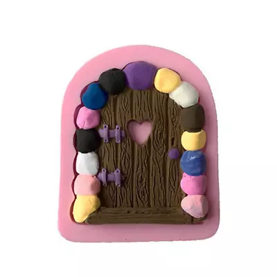 Silicone Fairy Door Mould Cake Mould Fondant Icing Baking Cake Decorating Crafts • £6.99