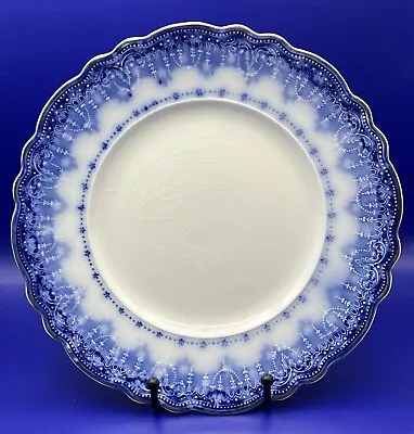 Antique W.H. Grindley Flow Blue  Victoria  Plate • $48