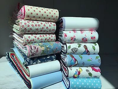 10 Cotton Jelly Roll Strips End Of Line Mixed Fabrics Starter Set 100% COTTON  • £6.39