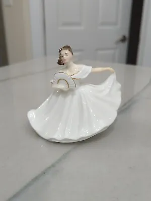 Royal Doulton Ladies Porcelain Figurines  Elaine  HN 3900 Gown Vtg 1979 Peggy  • $45