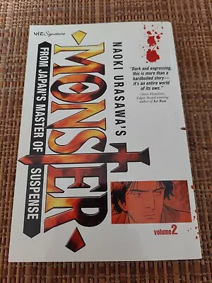 Naoki Urasawa's MONSTER Manga Volume 2 Viz English • $19.99