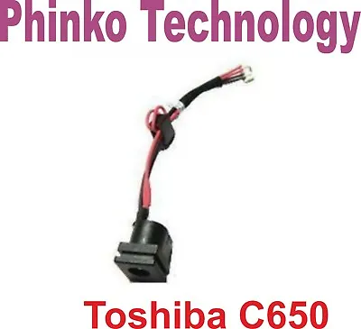 DC Power Jack For Toshiba Satellite L650 D L655 D C665 D With Harness Cable • $10