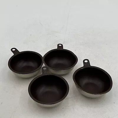 Vintage Aluminum Tab Handle  Measuring Cups Set Of 4 All Same Size • $14.95