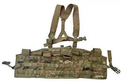 US Army OCP Multicam Molle II Tactical Assault Panel TAP Chest Rig Harness Vest • $50.99
