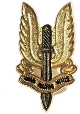 SAS Who Dares Wins Metal Enamel Pin Badge Military Army Combat • £2.94