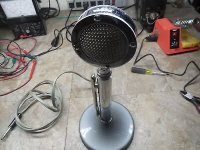 Astatic D-104 Microphone *Works* *Sold As-Is Only*  *No Amp In Base Of Mic.* • $129