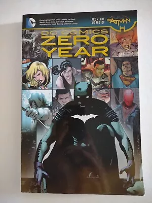 DC Comics: Zero Year (the New 52) By Scott Snyder (2015 Trade Paperback) • $9.72