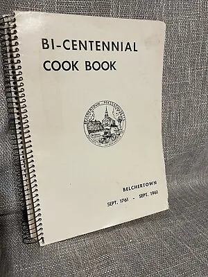 Belchertown Massachusetts Bi-Centennial Cookbook Mt Vernon Chapter 97 1961 • $25