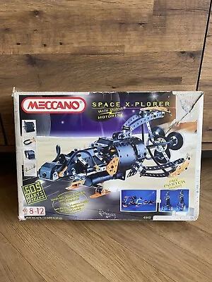 Vintage Meccano Space X-Plora Set 4840 Boxed With Instructions Spare And Repairs • £20