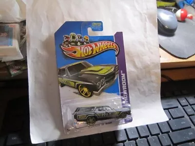 2013 Hot Wheels HW SHOWROOM #248 '70 CHEVELLE SS WAGON MOONEYES Black • $2.99