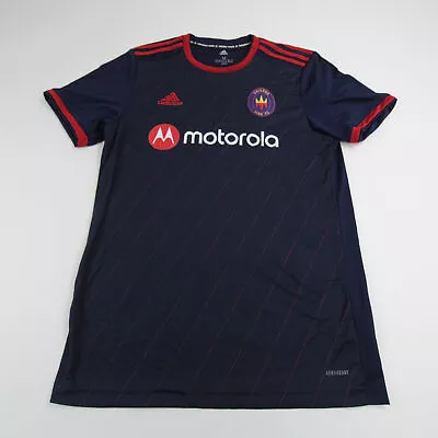 Chicago Fire FC Adidas Game Jersey - Soccer Men's Navy/Red Used • $20.25