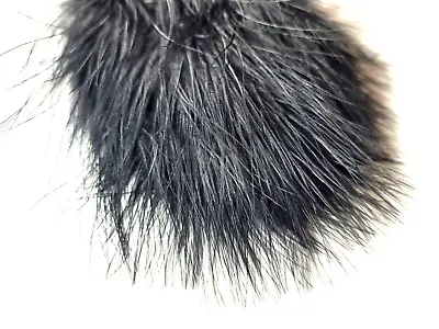 MARABOU PLUMES - BLACK - 7-8 In - Fly Tying Materials - STREAMER - JIG - NEW! • $4.99