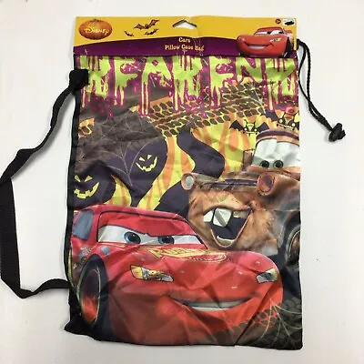 Disney Cars Pillow Case Candy Bag Halloween Trick Treat Lightning McQueen Mater • $19.99