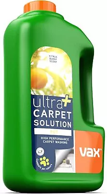 Vax Ultra+ Pet 1.5L Carpet Cleaner Solution | High Performance Carpet Washing... • £24.57