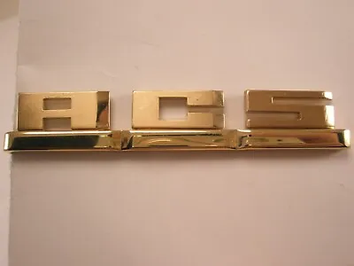 ACS Monogram Letter Font Initial Vintage LARGE SWANK Tie Bar Clip • $27.49