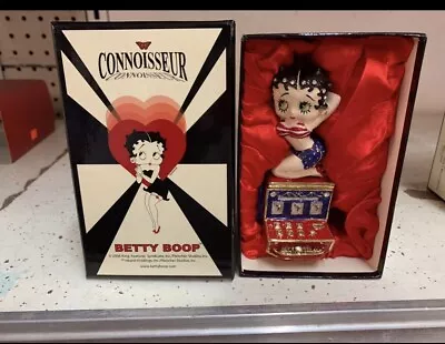 Collectible Betty Boop Trinket Figurine Storage Box Figure Ceramic Statue Decor • $50.57