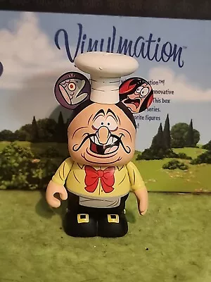 DISNEY Vinylmation 3  Park Set 1 Chef Louis Eachez Little Mermaid Food Wine • $19.99