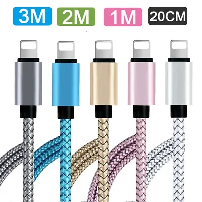 $8.49 • Buy USB Data Cable For IPhone 13 12 11 Pro Max X 7 8 IPad Fast Charging Charger Cord