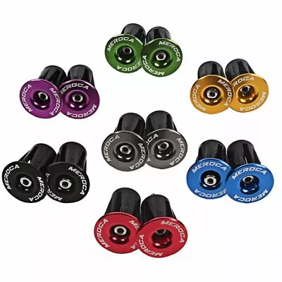 £4.95 • Buy Accessories Bike Bar End Plugs Handlebar Caps Bicycle Grips Cover Bicycle- Grip