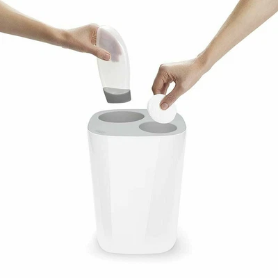 $59.51 • Buy Joseph Joseph Intelligent Split Waste Bathroom Toilet Separation Recycler Bin 