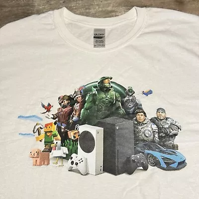 GameStop Xbox All Access Halo/ Minecraft/ Gears Of War Promo T-Shirt (Size: 2XL) • $16.99