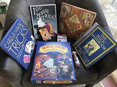 £6.99 • Buy Magic Book Collection Adults & Children Magic Tricks Props Job Lot & Games Book