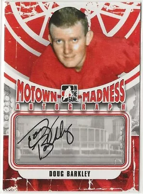 2012 2012-13 ITG Motown Madness Autographs #ADB Doug Barkley In The Game Auto • $9.99