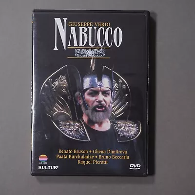 Nabucco - Giuseppe Verdi - Muti - 1987 Teatro Alla Scala Milan (DVD) NVC Arts • $5.88