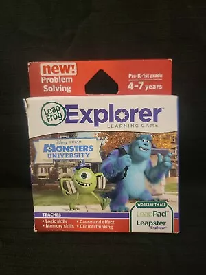 New LeapFrog LeapPad Explorer: Monster's University Leap Pad 1 2 3 GS Ult • $34.13