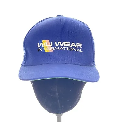 Vintage Wu Tang Clan Hat Cap Snapback Blue Wu Wear Rap Hip Hop Adult • $136.50