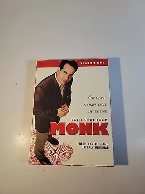 Monk - Season 1 (DVD 2004 4-Disc Set) • $11.99