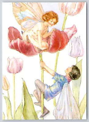 Tulip Flower Fairy Margaret Tarrant Fantasy Art Medici Postcard UNP 6x4 • $5.99