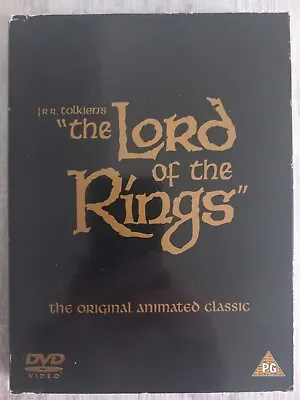The Lord Of The Rings: Original 1978 Animated Classic 2001 UK DVD W/ 4-Postcards • £29.99