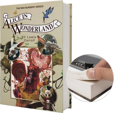 £19.99 • Buy Real Paper Diversion Book Safe Storage Box, Dictionary Secret Safe With Code Loc
