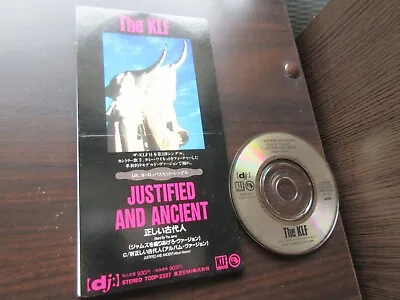 KLF Feat. Tammy Wynette Justified And Ancient Japan 3 Inch CD Single TODP-2337 • $49.99