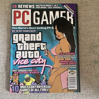 PC Gamer Issue 110 GTA Vice City May 2003 • $14.99