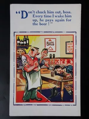 £12 • Buy BASS Pub & Drunk Theme DONT CHUCK ME OUT BOSS...... H.B.Ltd 4638