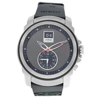 Men's Michel Jordi Mega Icon Pebble Stone GMT SIM.300.10.002.01 Quartz Watch • $675