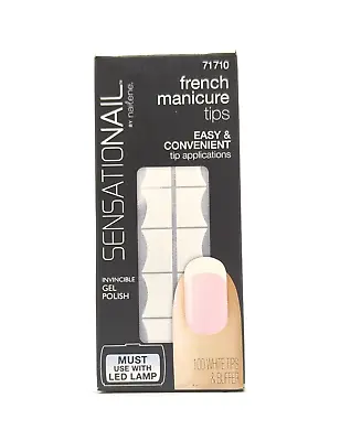 NAILENE Sensationail FRENCH MANICURE White Tips 717100 ------X25 • $7.64