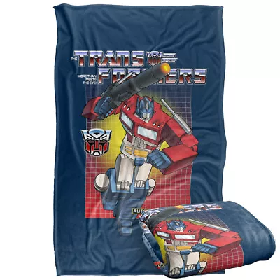 Transformers OptimUS Prime Silky Touch Super Soft Throw Blanket • $36.99