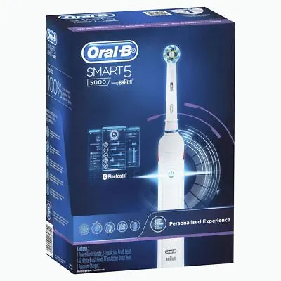 $178.35 • Buy Oral B Power Toothbrush Smart Series 5000 Oral-b 5 White Electric (white)