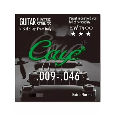 $4.50 • Buy Caye Orphee EW7400 Hybrid 9-46 Electric Guitar Strings
