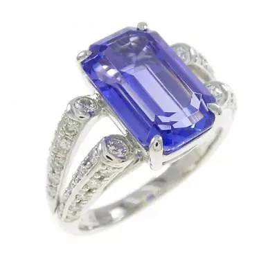 Authentic PT Tanzanite Ring 4.21CT  #260-004-686-8305 • $956.25