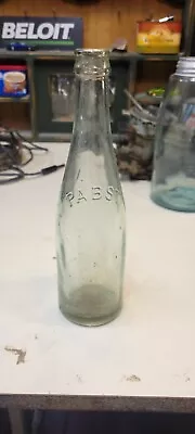 Vintage Pabst Clear Beer Bottle • $24